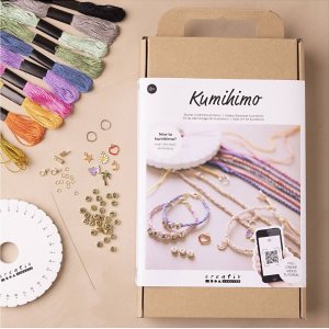 DIY Kit Kumihimo - Freundschaftsarmband starten DIY Kit Kumihimo - Freundschaftsarmband starten