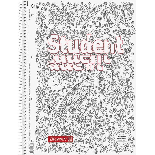 Notizblock - Zentangle A4 90 g - liniert