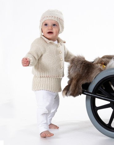 Strickmuster - Strickjacke und Mtze