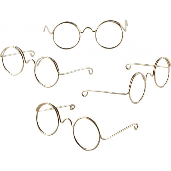 Glser - Gold - 50 mm - 10 Stk