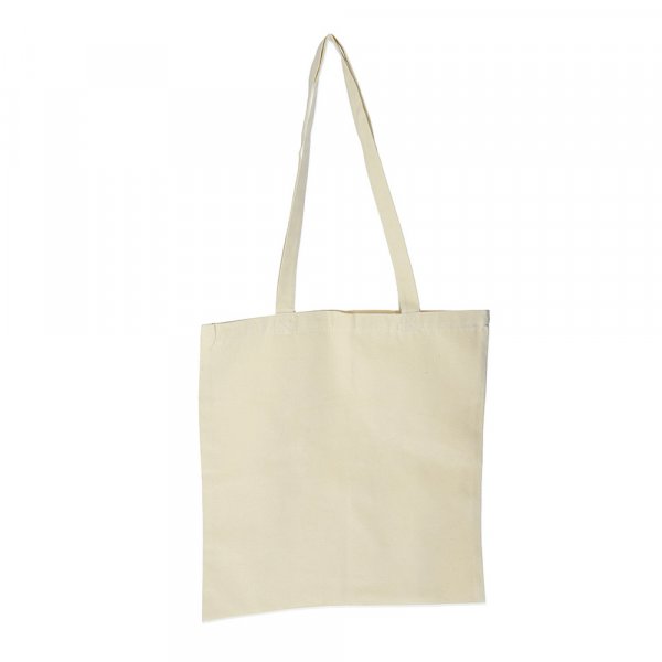 Baumwolltasche mit langen Henkeln - 38 x 42 cm