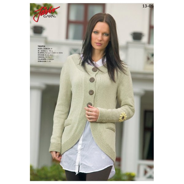 Strickmuster - Strickjacke mit 20er-Jahre-Inspiration