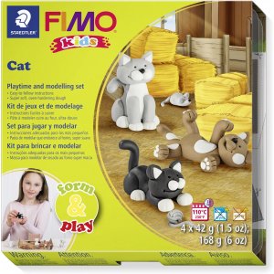 Modellset Fimo Kids Form&Play - Kat Modellset Fimo Kids Form&Play - Kat