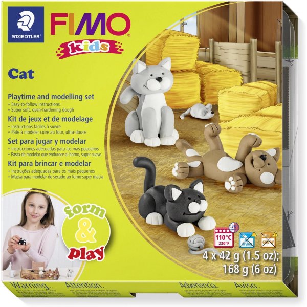 Modellset Fimo Kids Form&Play - Kat