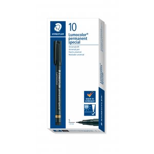 Spezialmarker Lumocolor Permanent S - Schwarz Spezialmarker Lumocolor Permanent S - Schwarz