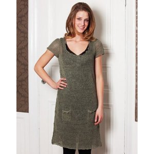 Strickanleitung - Kleid mit Häkelborte Strickanleitung - Kleid mit Häkelborte