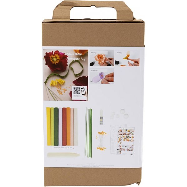 DIY-Kit Krepppapier - gemischte Farben starten DIY-Kit Krepppapier - gemischte Farben starten