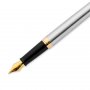 Fllfederhalter Waterman Hmisphre - Edelstahl mit Goldbesatz - Mittelblau