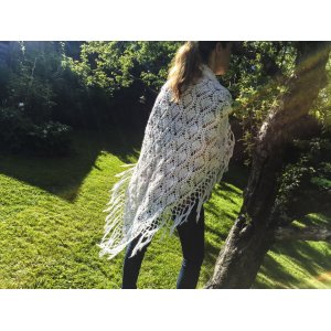 Strickmuster Schal - Sommerabend Strickmuster Schal - Sommerabend