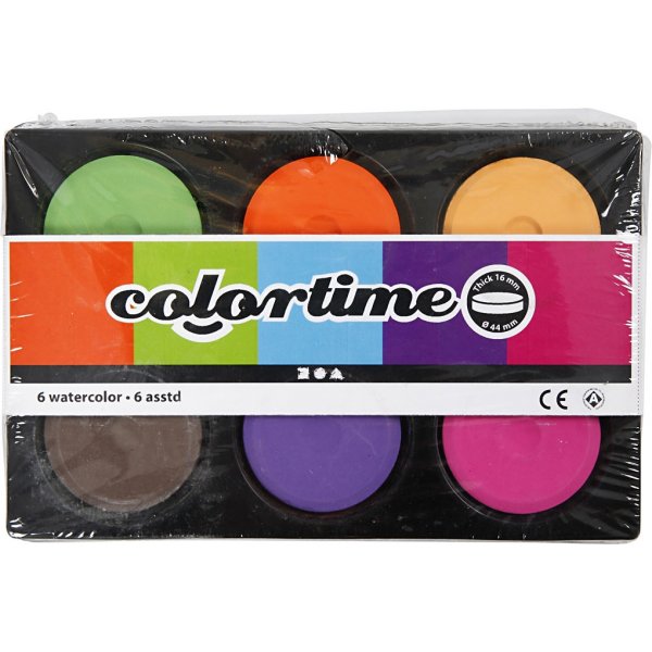 Aquarell - Ø44 cm - Komplementärfarben Aquarell - Ø44 cm - Komplementärfarben