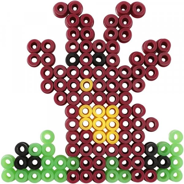 Perlenteller - Oval, Herz, Sechseck, Kreis, Quadrat, Stern - 7x7,5-10,5x9,5 cm - 6 Stk