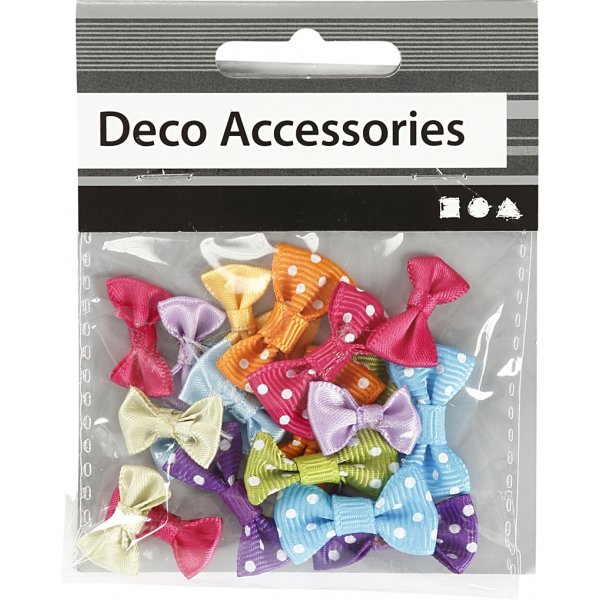 Schmetterling - Schleifen - verschiedene Farben - 20 Stk