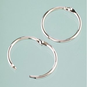 Schlüsselanhänger zu öffnen 32/38 mm - vernickelt 4 Stk. Schlüsselanhänger zu öffnen 32/38 mm - vernickelt 4 Stk.