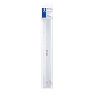 Kunststofflineal Mars Transparent Grau Kunststofflineal Mars Transparent Grau