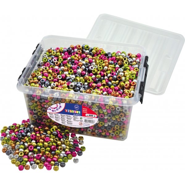 Perlen im Rcken Kongo metallic 4000 Stk