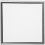 ArtistLine Leinwand mit Rahmen - Antiksilber/Wei - 44 x 44 cm