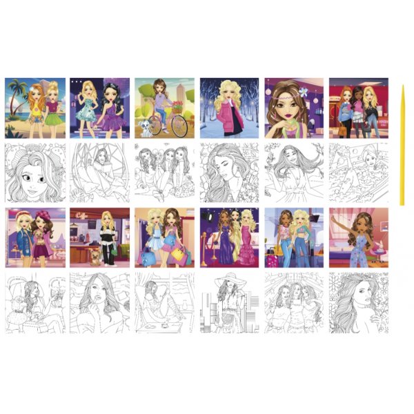 Kratzer und Farbe Kratzer und Farbe