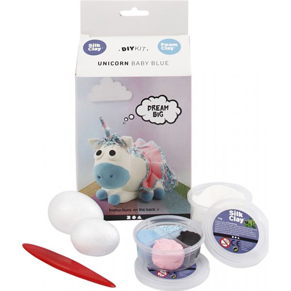 Funny Friends Starterset - Blau - Einhorn
