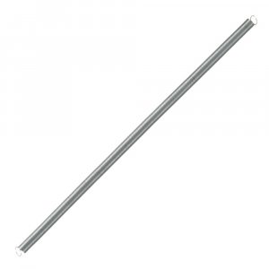 Zugfeder mit Schlaufe 253x8mm - 1 Stk. Zugfeder mit Schlaufe 253x8mm - 1 Stk.