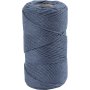 Makrameegarn - Blau - 2 mm - 198 m