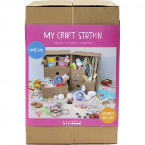 My Craft Station Modelliermasse aus Seide und Schaumstoff, gemischte Farben