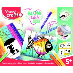 Blauer Bleistift - Maped - String Art (ab 5 Jahren) Blauer Bleistift - Maped - String Art (ab 5 Jahren)