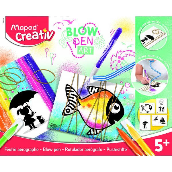 Blauer Bleistift - Maped - String Art (ab 5 Jahren)