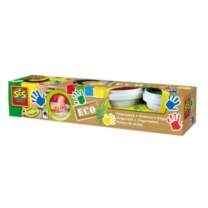 Fingerfarbe, 4 Farben ECO Fingerfarbe, 4 Farben ECO