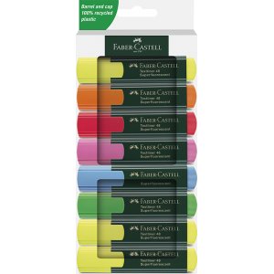 Textmarker-Set - Faber-Castell - TL 48 - 8 Stifte Textmarker-Set - Faber-Castell - TL 48 - 8 Stifte