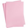 Farbiger Karton - hellrosa - A2 - 180 g - 100 Blatt