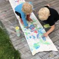 Kundenbild Fingerfarbe, 4 Farben ECO