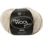 Wollgarn - Sandmelange - 100 g