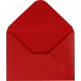 Umschlag - rot - 11,5 x 16 cm - 10 Stk