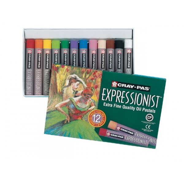 Sakura Cray-Pas Expressionist Set 12 Buntstifte