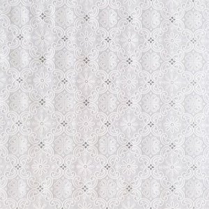 Wachstuch PVC Spitze - Weiß Wachstuch PVC Spitze - Weiß