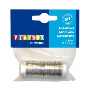 Metalldraht 80 m - Gold und Silber Metalldraht 80 m - Gold und Silber