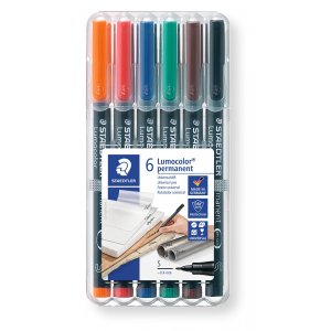 OH Pens permanent 0,4 mm - 6 Stifte OH Pens permanent 0,4 mm - 6 Stifte