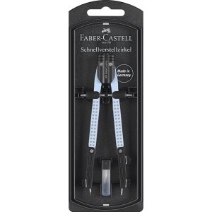 Passend für - Faber-Castell - Quick-Set-Kompass - Himmelblau Passend für - Faber-Castell - Quick-Set-Kompass - Himmelblau