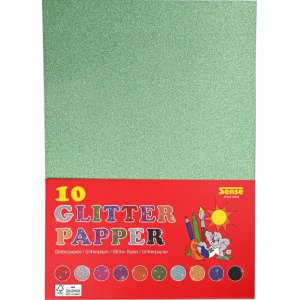 Glitzerpapier FSC� A4 - 10 Farben