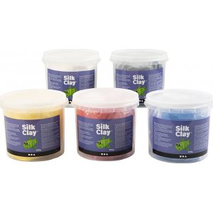 Silk Clay® - Primärfarben - 6 x 650 g Silk Clay® - Primärfarben - 6 x 650 g
