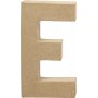 Pappbuchstabe - E - 5 cm