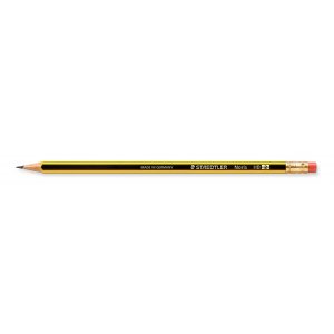 Noris Bleistift mit Radierspitze - HB Noris Bleistift mit Radierspitze - HB