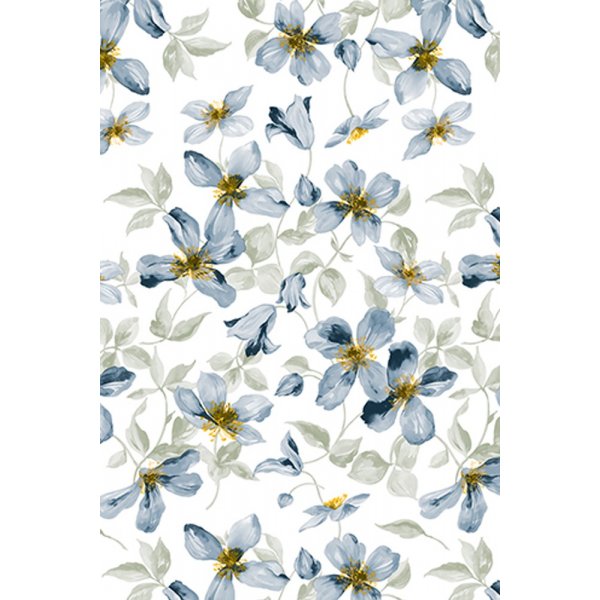 Wachstuch PVC Lilien