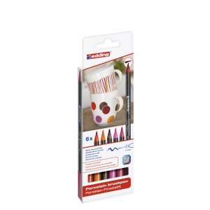 Edding 4200 Porzellanstift - warme Farben Edding 4200 Porzellanstift - warme Farben