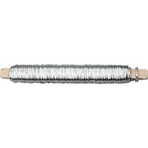 Spulendraht - Silber - 50 m Spulendraht - Silber - 50 m