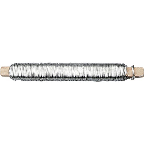Spulendraht - Silber - 50 m