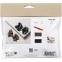 Mini-DIY-Set Schmuck, gefaltete Ohrringe