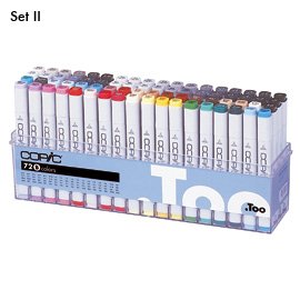 Copic Marker-Set - 72 Stifte - Set B Copic Marker-Set - 72 Stifte - Set B