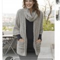 Kundenbild DROPS Alpaca Bouclé Mix Garn - 50 g - Braun (0602)