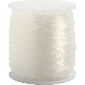 Elastischer Schmuckfaden - Ø0,8 mm - rund - 100 m Elastischer Schmuckfaden - Ø0,8 mm - rund - 100 m